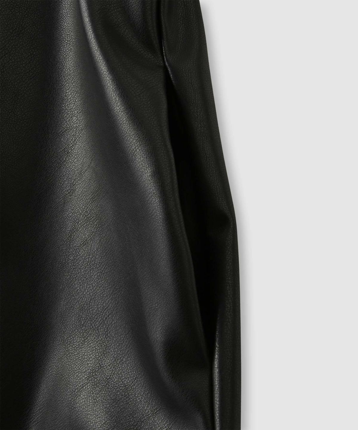 milli de l'air ソフト合皮ジャンパースカート レディース