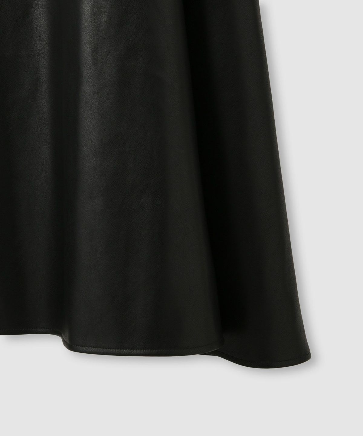 milli de l'air ソフト合皮ジャンパースカート レディース