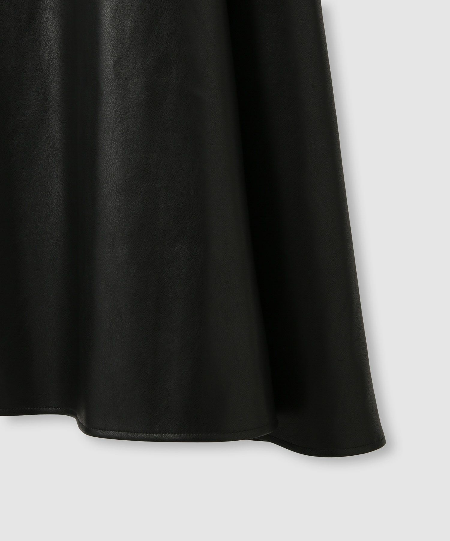 milli de l'air ソフト合皮ジャンパースカート レディース