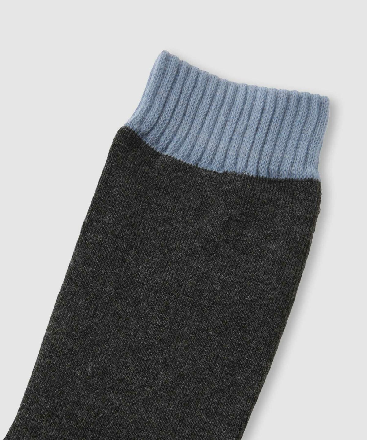 nAvy MAC HEAT クルーソックス 切替 2足組 レディース