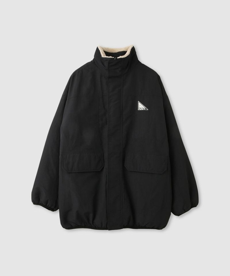 NAVY 裏ボアリバーシブルブルゾン レディース商品画像-7