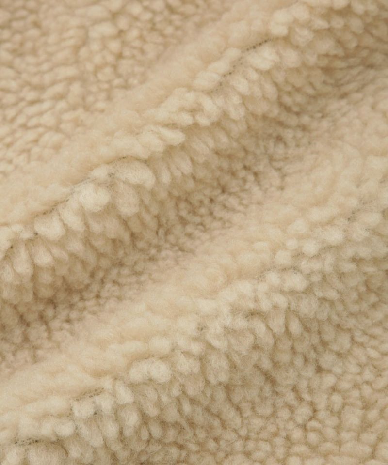 NAVY  裏ボアリバーシブルブルゾン レディース商品画像-14