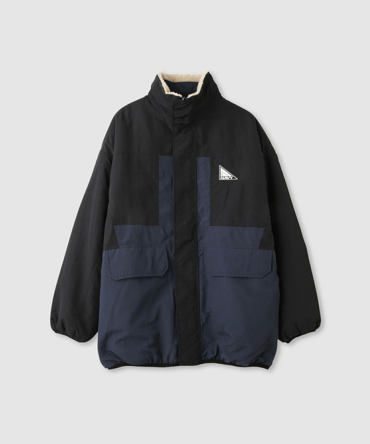 [最終さらに50%OFF]NAVY  裏ボアリバーシブルブルゾン レディース商品サムネイル-20