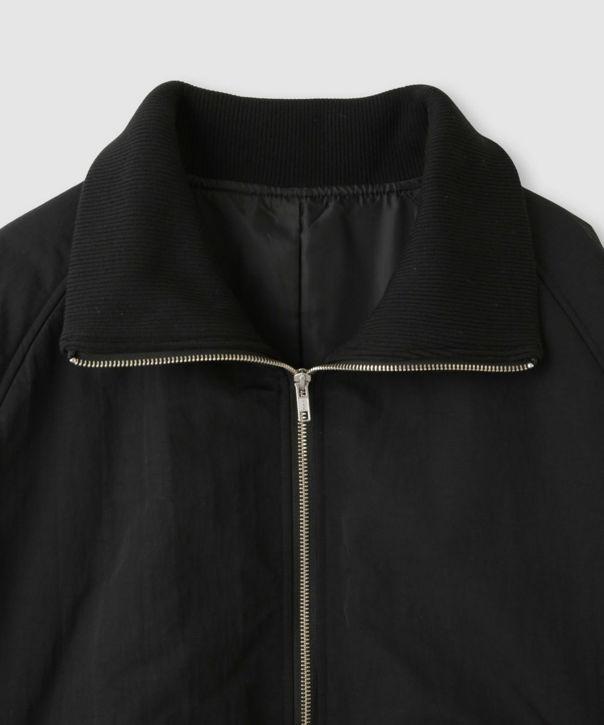 NAVY 中綿リブ襟コート レディース