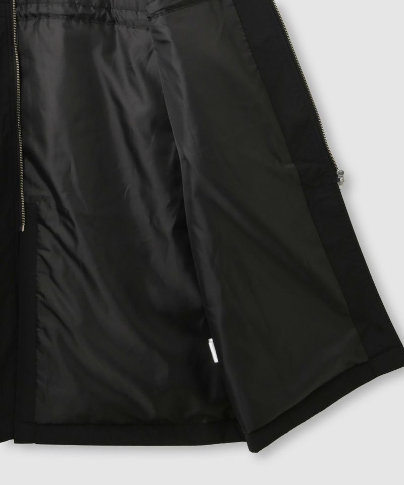 NAVY  中綿リブ襟コート レディース商品画像-16