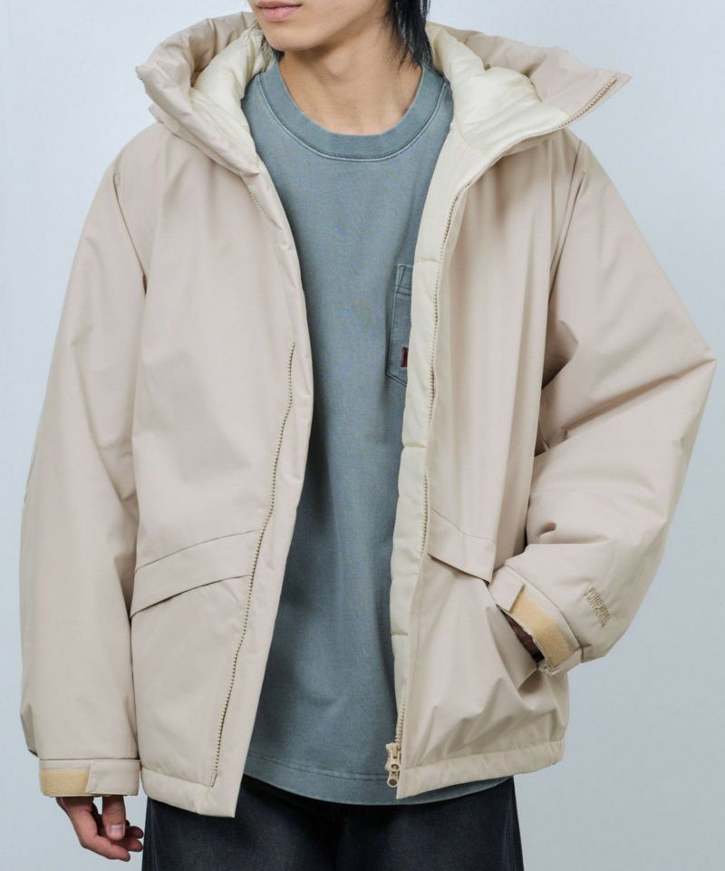 NAVY 中綿モンスターパーカーブルゾン レディース