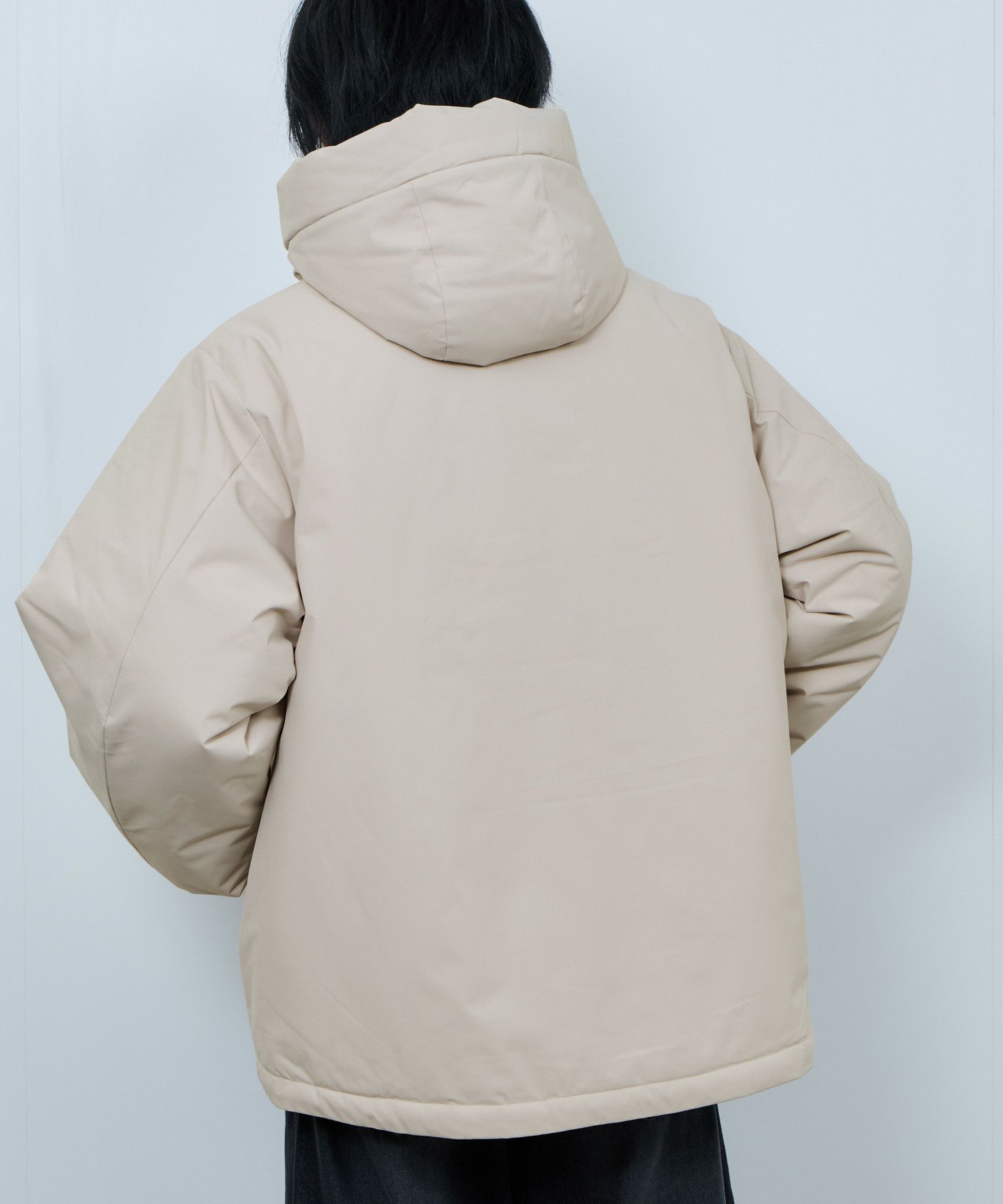 [最終さらに50%OFF]NAVY  中綿モンスターパーカーブルゾン レディース商品画像-9