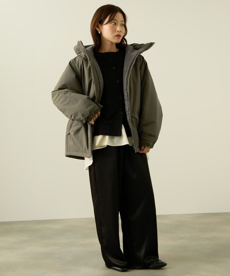 NAVY 中綿モンスターパーカーブルゾン レディース商品画像-15