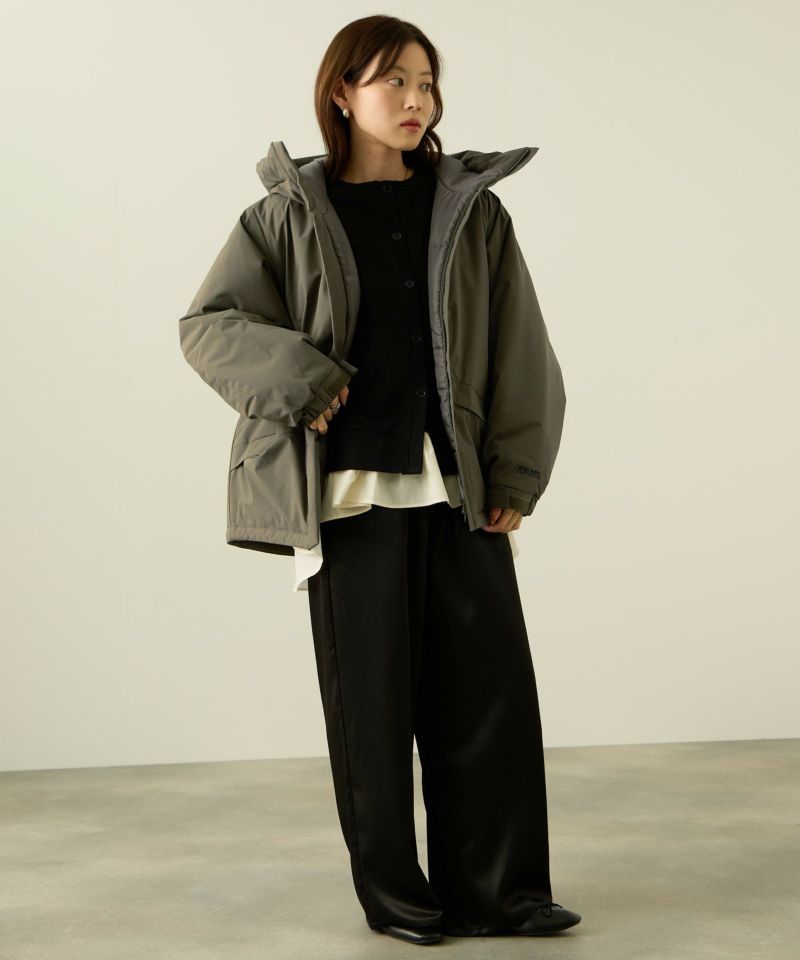 [最終さらに50%OFF]NAVY  中綿モンスターパーカーブルゾン レディース商品画像-18