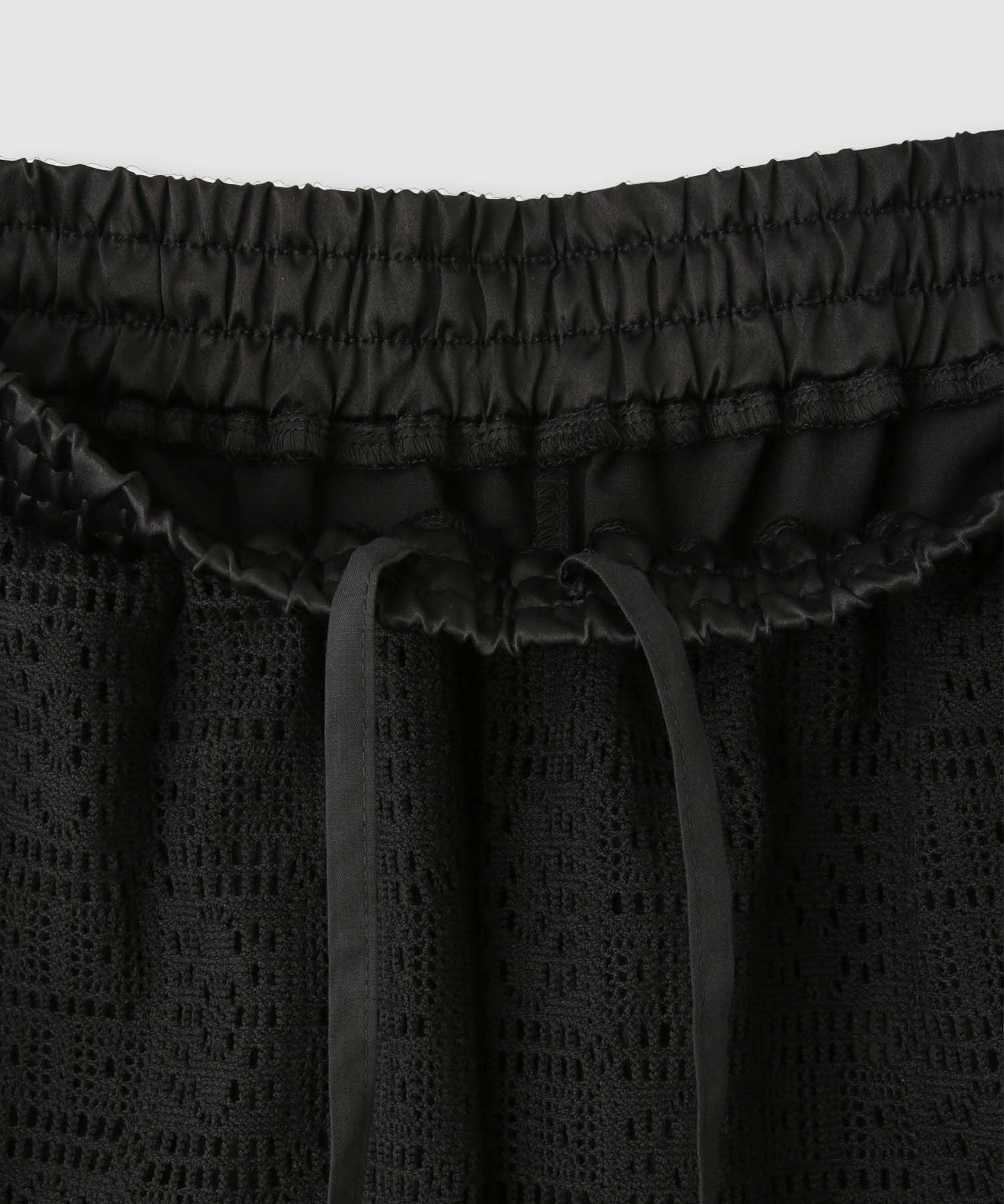 milli de l'air パッチワーク調レーシーパンツ レディース