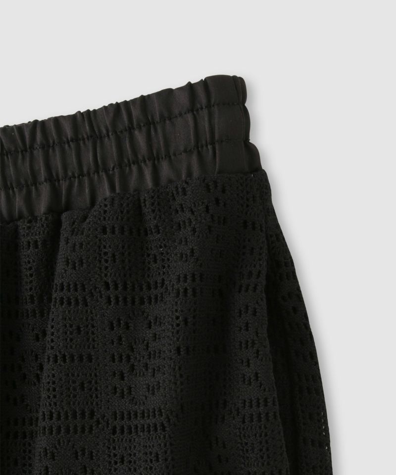 milli de l'air  パッチワーク調レーシーパンツ レディース商品画像-14