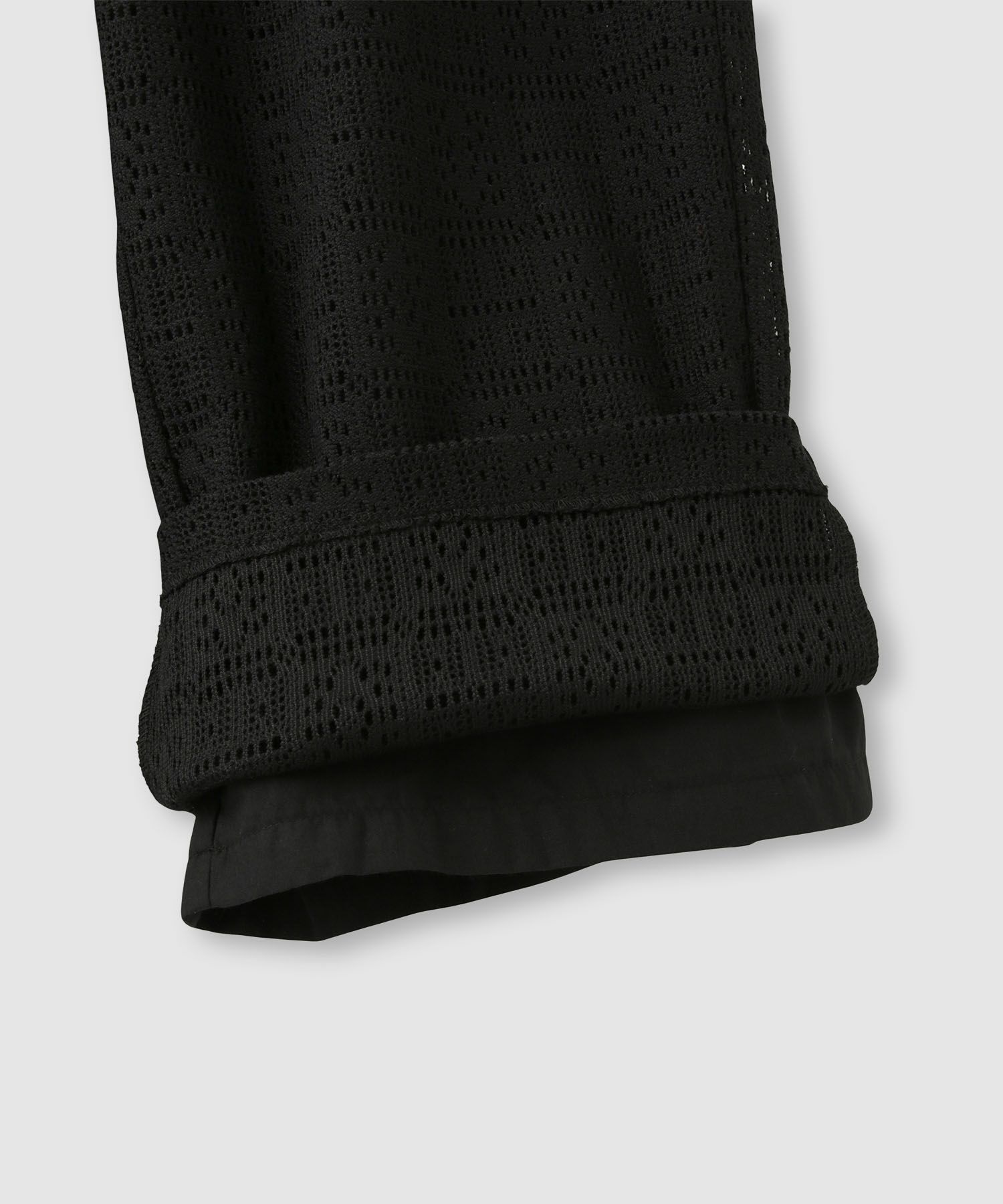 milli de l'air  パッチワーク調レーシーパンツ レディース商品画像-16