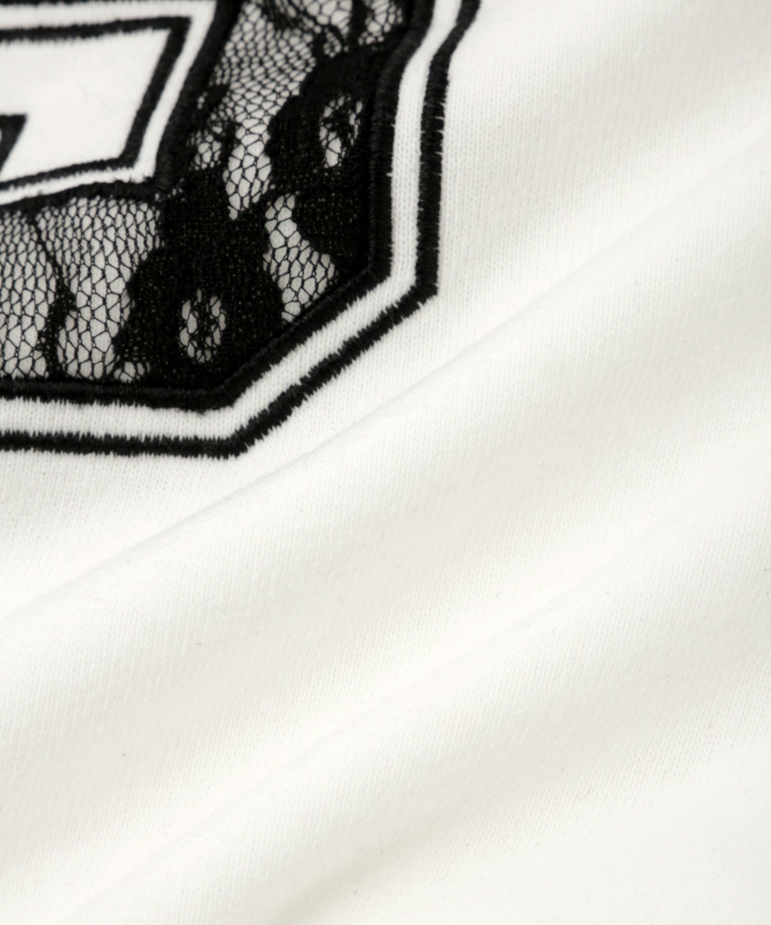 RICH MIX レースアップリケパーカー キッズ