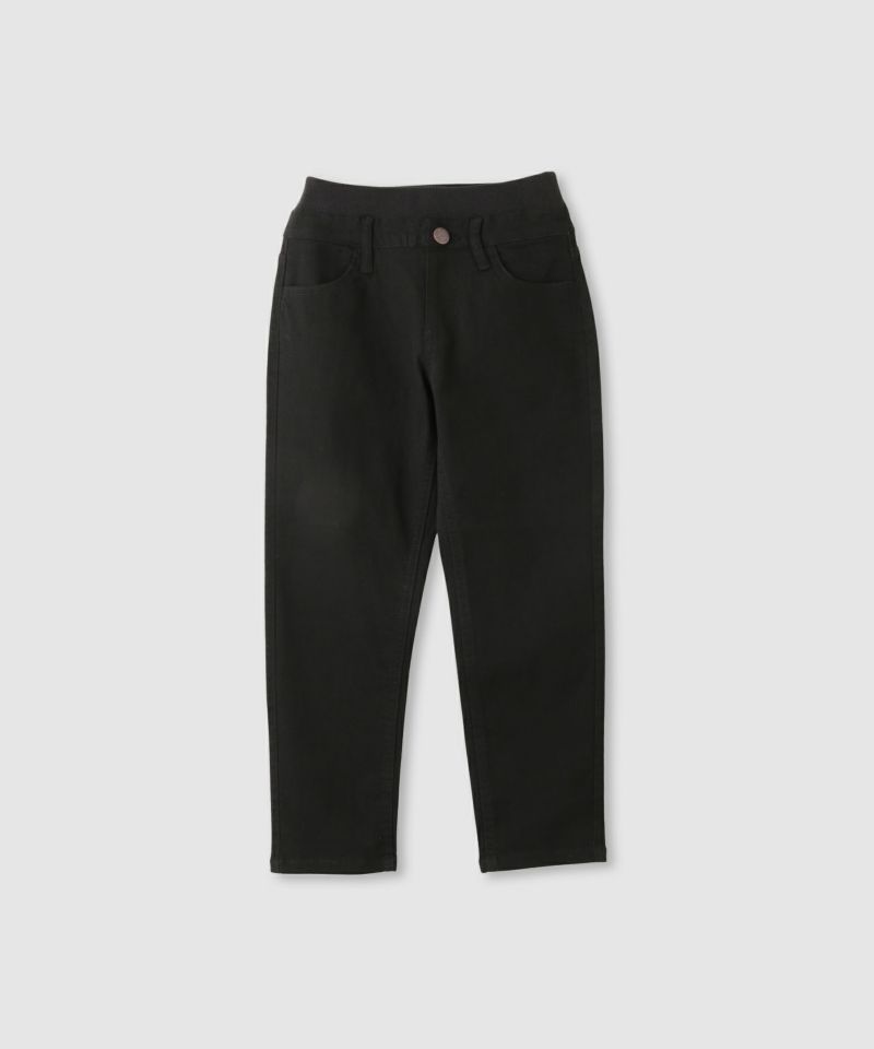 NAVY  のびるモン ストレッチツイルストレートパンツ ウエストリブパンツ キッズ商品画像-2