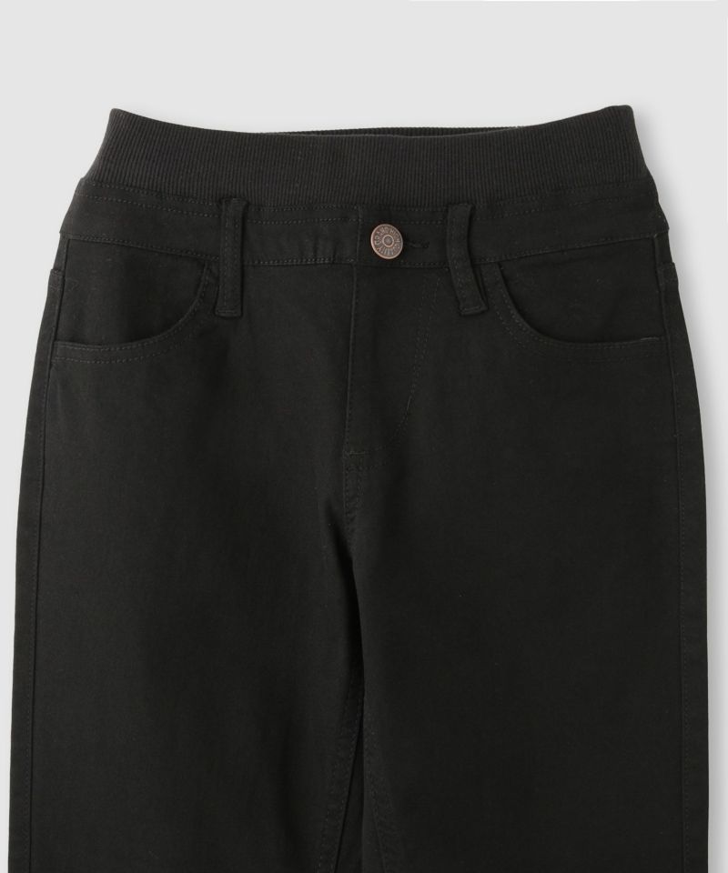 NAVY  のびるモン ストレッチツイルストレートパンツ ウエストリブパンツ キッズ商品画像-5