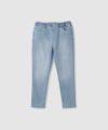 NAVY  のびるモン ストレッチデニムスキニーパンツ ウエストシャーリングパンツ キッズ商品サムネイル-2