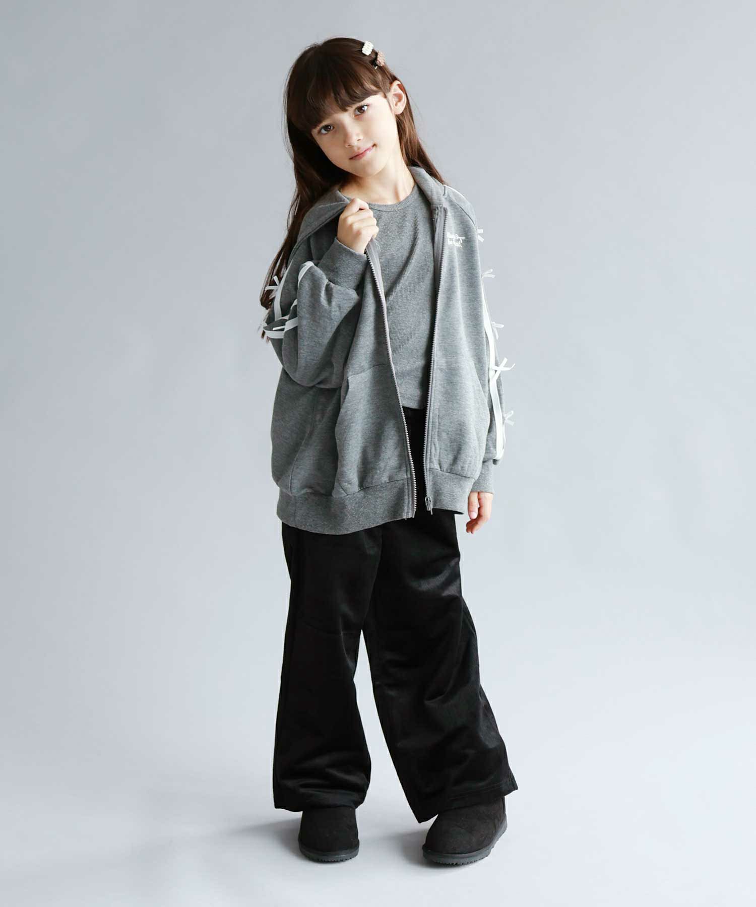 [値下げ]NAVY  ベロアコールワイドパンツ キッズ商品サムネイル-6