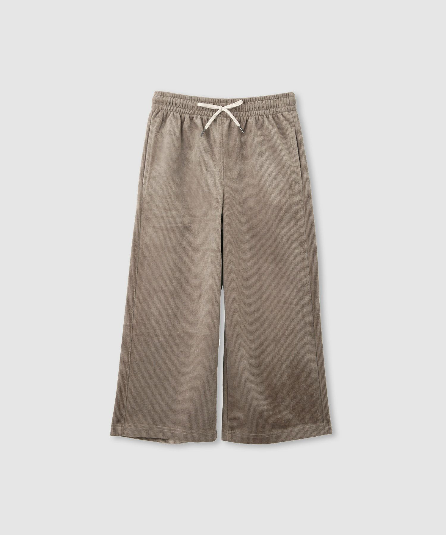 NAVY ベロアコールワイドパンツ キッズ