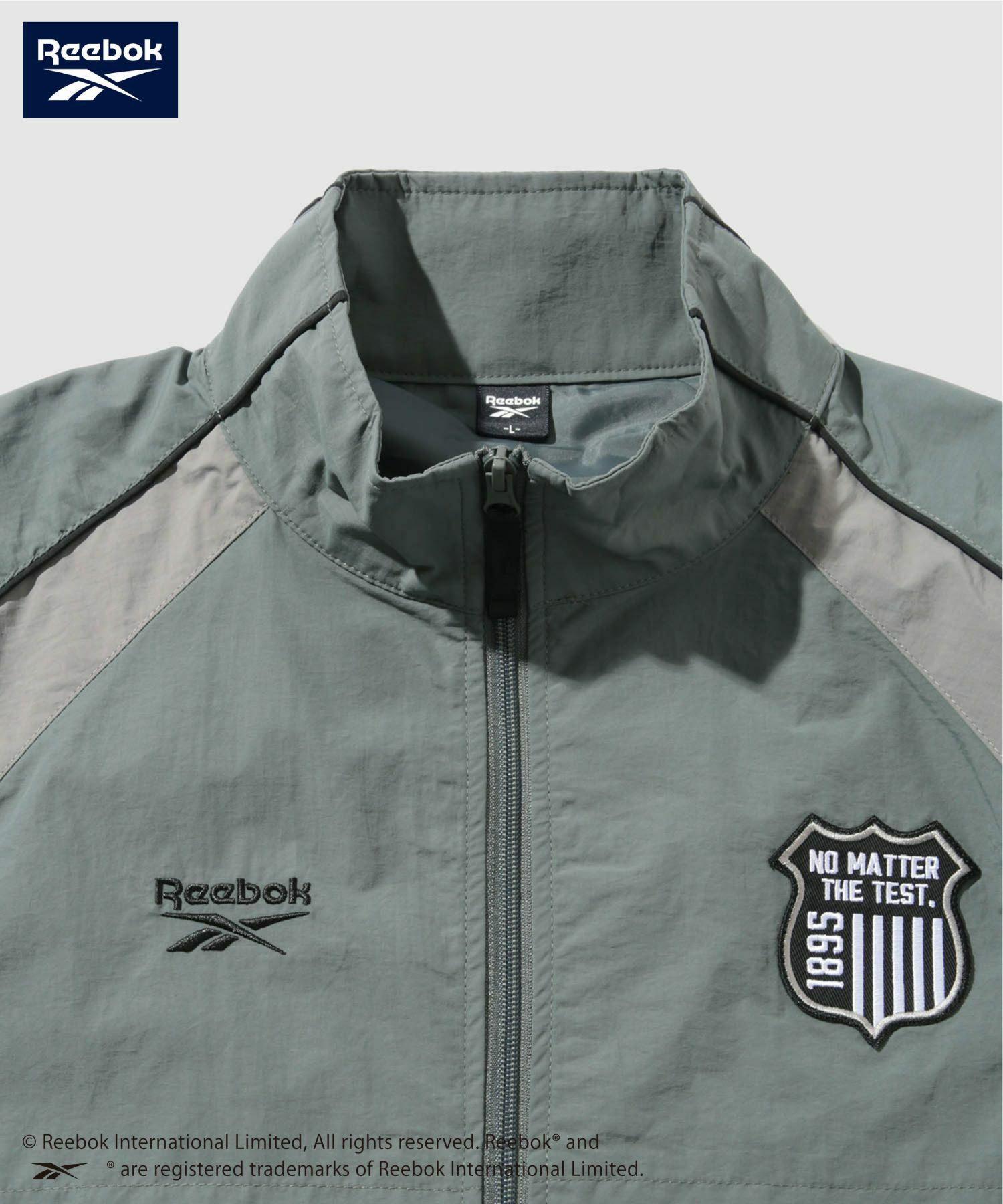 【WEB限定】Reebok  エンブレムナイロンジャケット メンズ商品サムネイル-5
