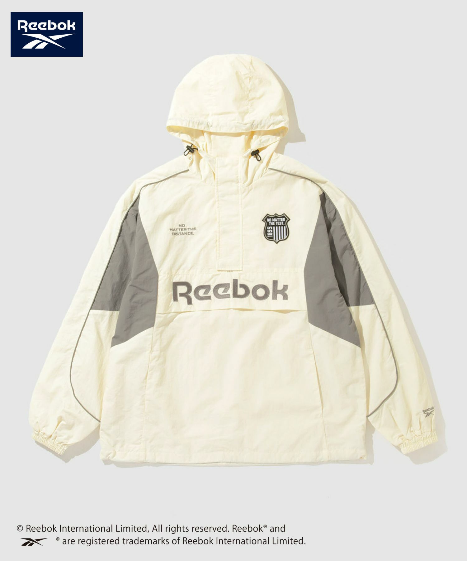 【WEB限定】Reebok  エンブレムナイロンアノラックジャケット メンズ商品サムネイル-4