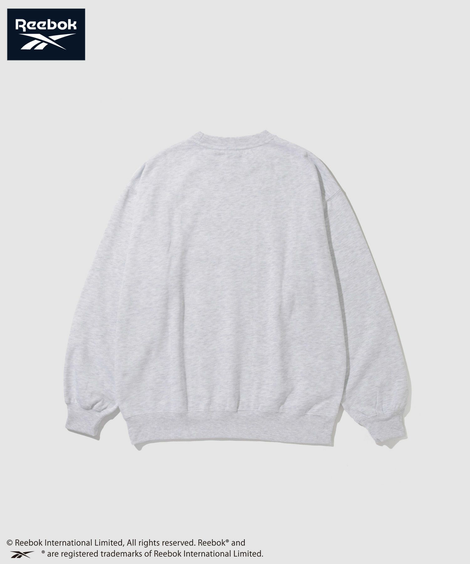 【WEB限定】Reebok  オーバーサイズワンポイント刺繍プルオーバー メンズ商品サムネイル-5