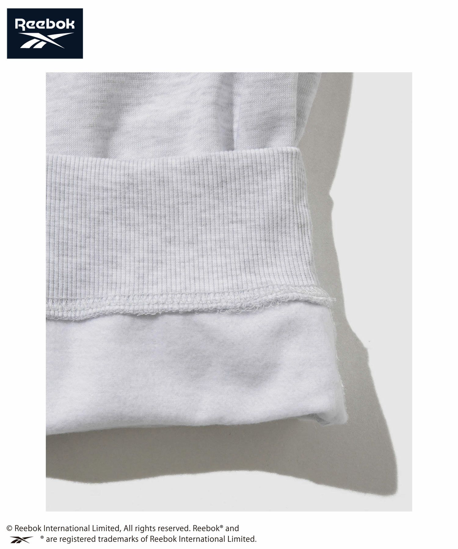 【WEB限定】Reebok  オーバーサイズワンポイント刺繍プルオーバー メンズ商品サムネイル-8