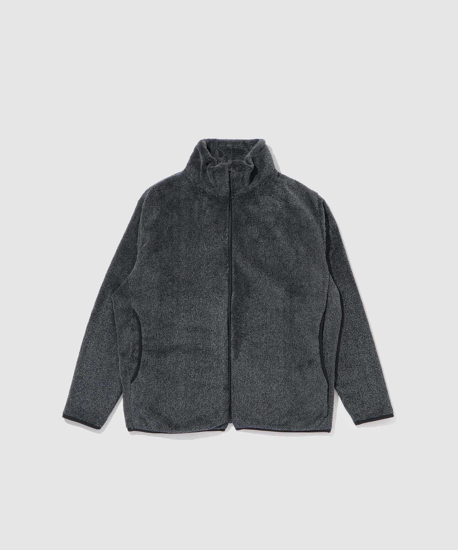 NAVY シャギーフリース ジップジャケット メンズ