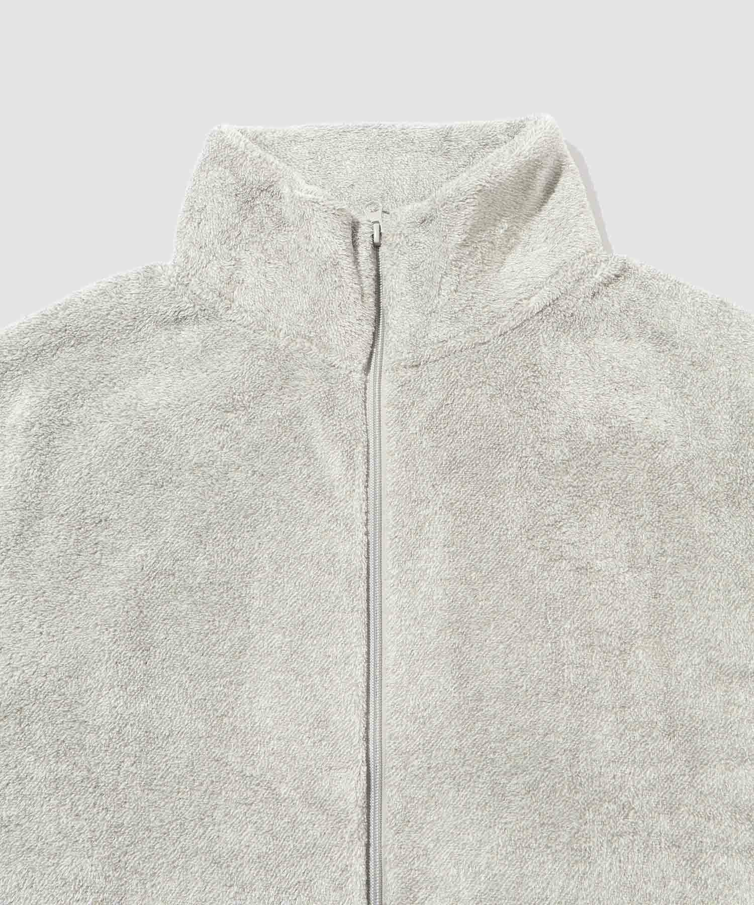 NAVY  シャギーフリース ジップジャケット メンズ商品画像-18