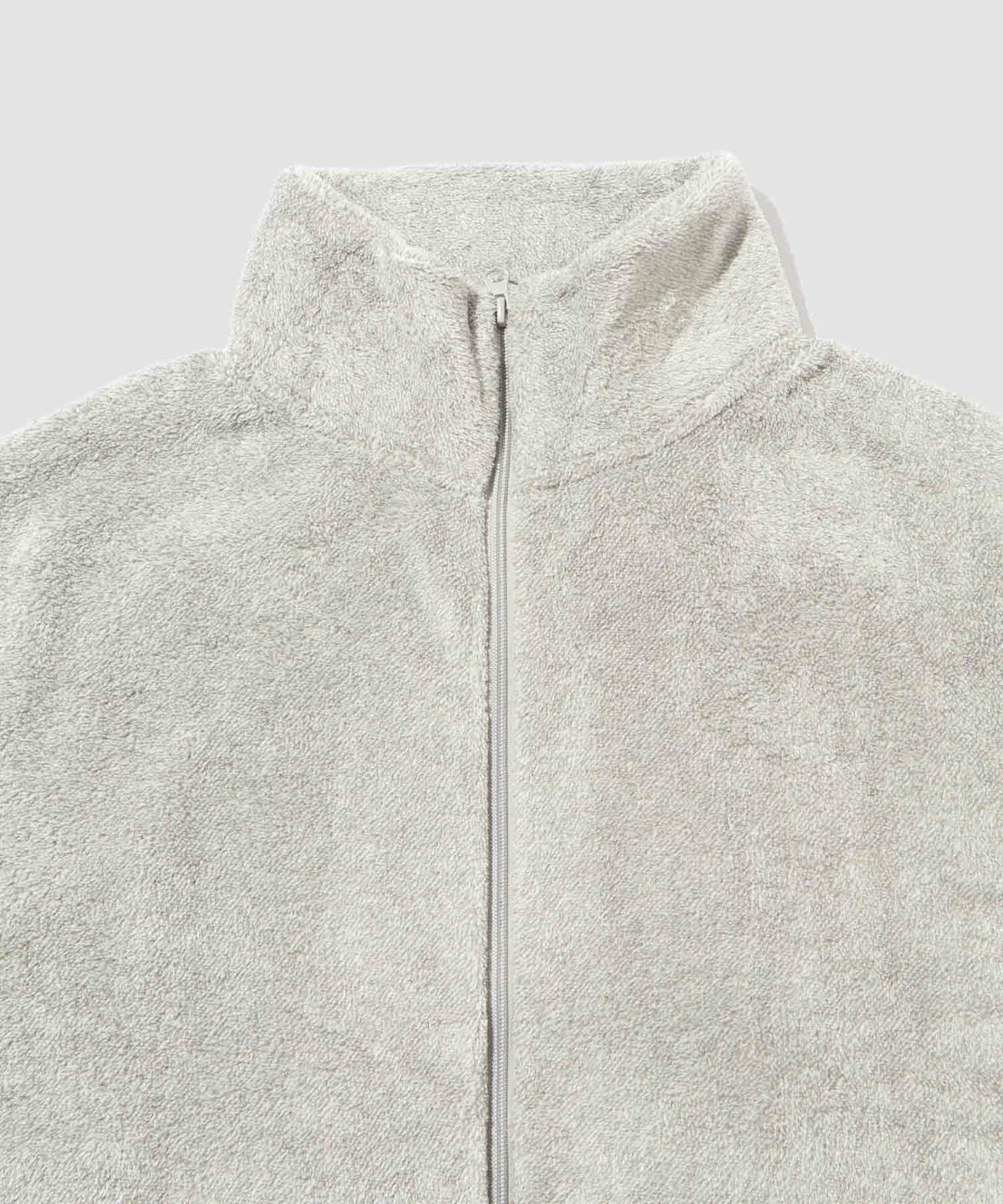 NAVY シャギーフリース ジップジャケット メンズ