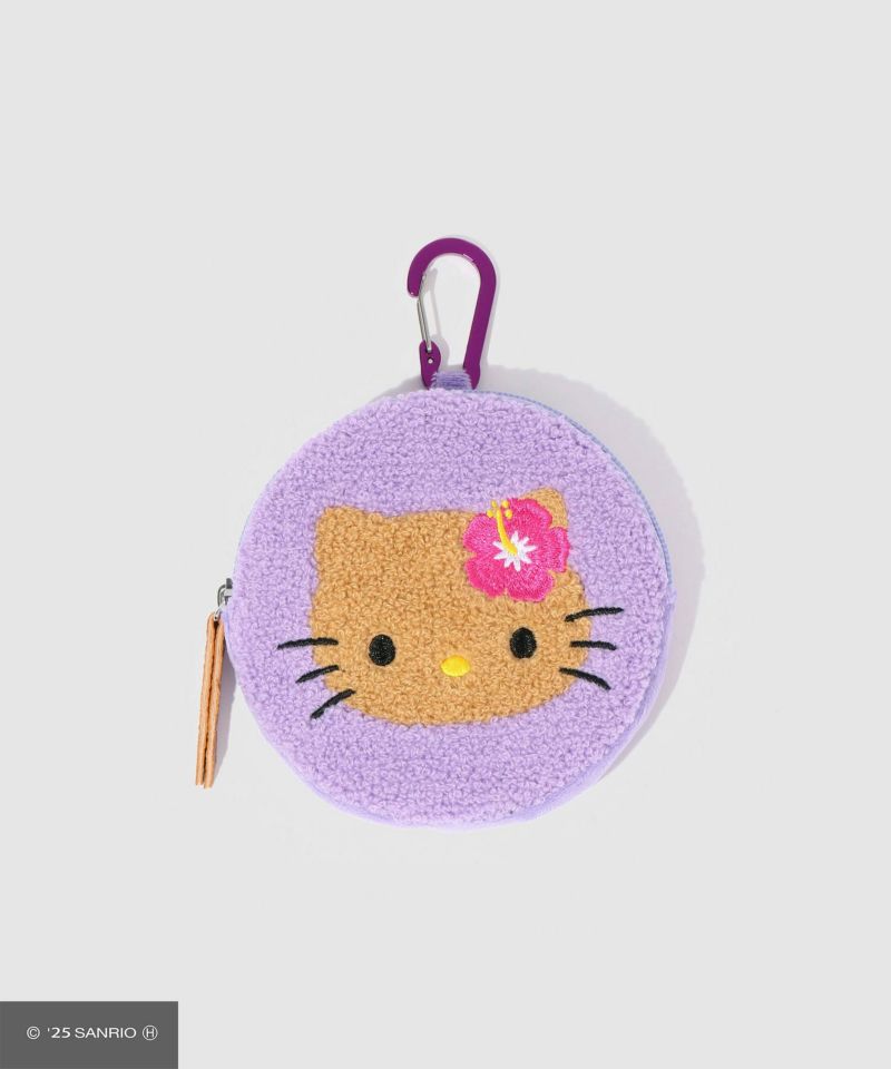 サンリオキャラクターズ 日焼けハローキティ ラウンドミニポーチ商品画像-1