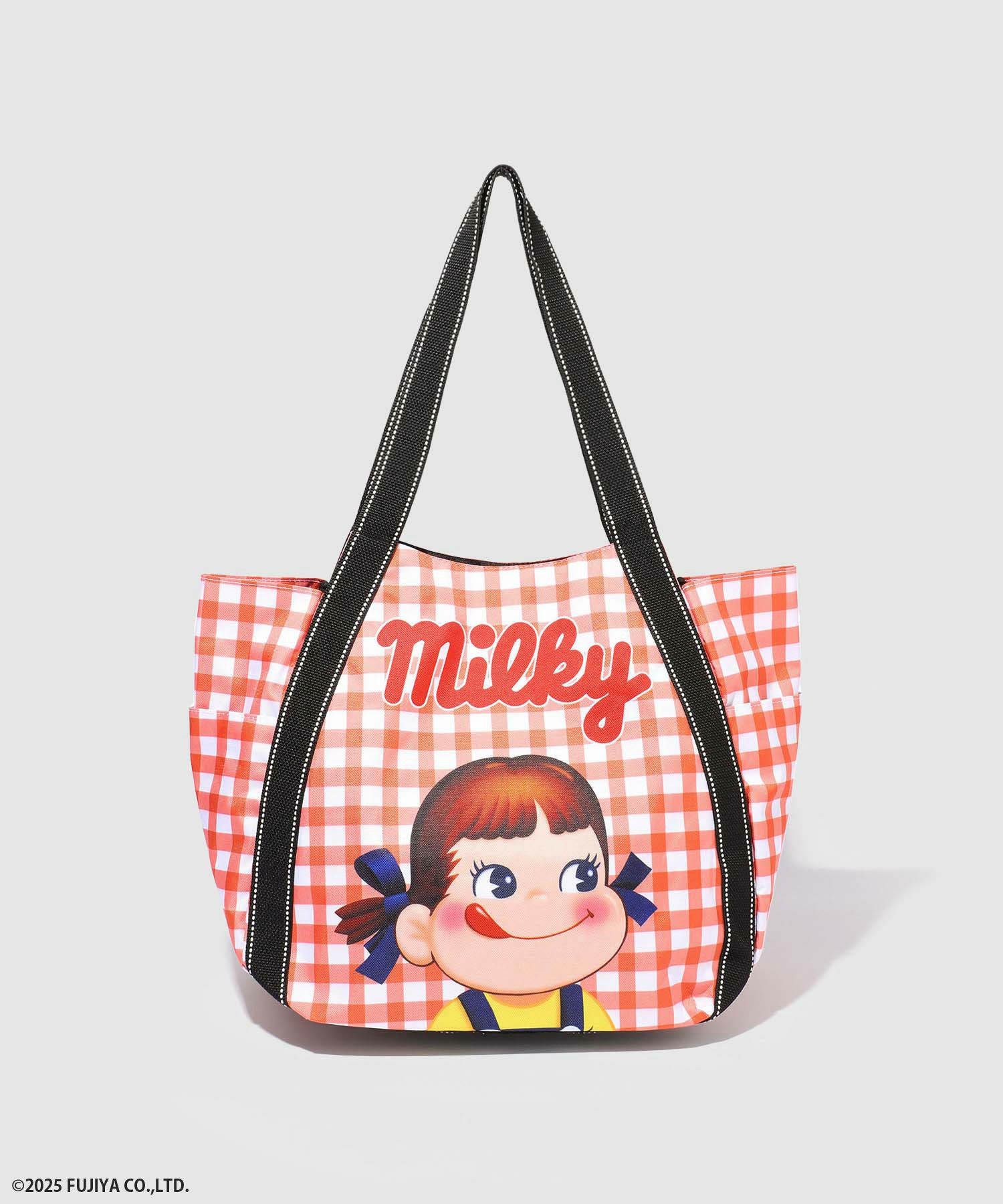 ペコちゃん バルーントートバッグ商品サムネイル-1