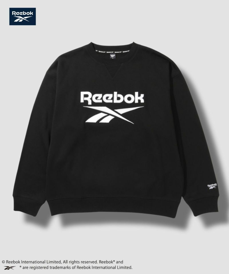 [値下げ]Reebok  ワッペンロゴスウエット メンズ商品画像-1