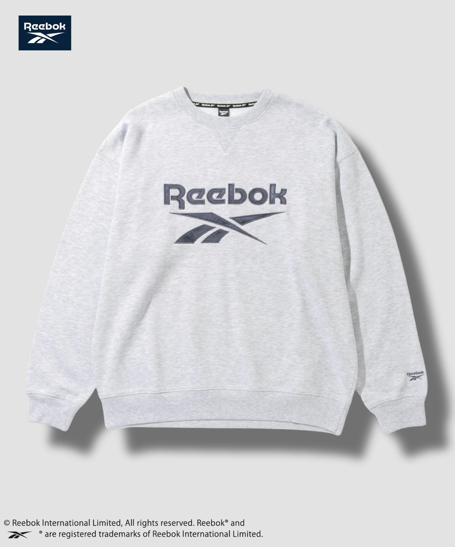Reebok  ワッペンロゴスウエット メンズ商品サムネイル-2