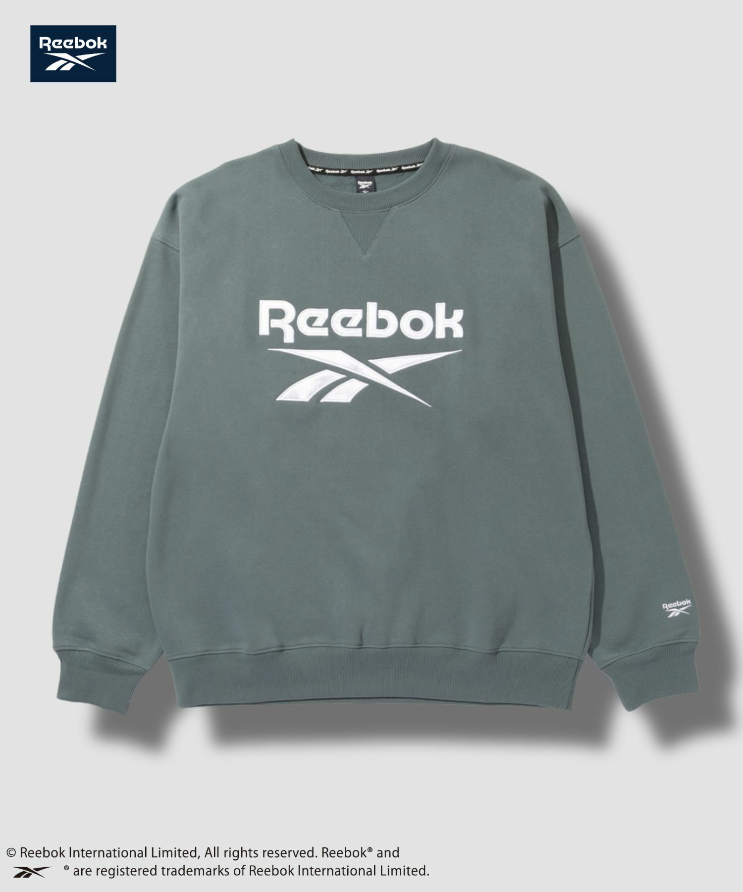 Reebok  ワッペンロゴスウエット メンズ商品サムネイル-3