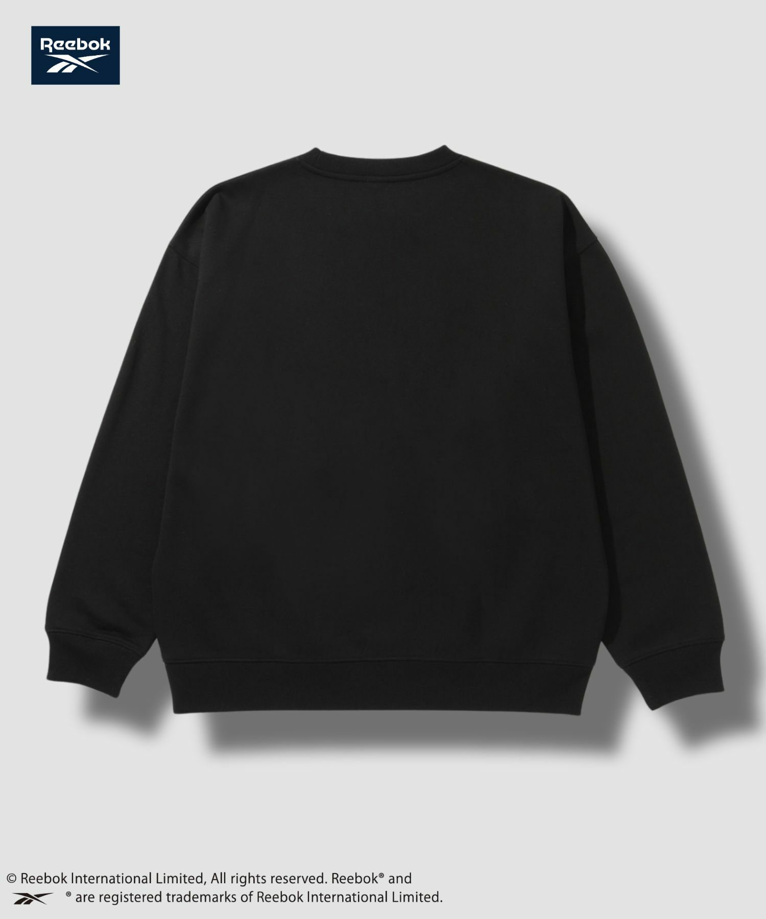 Reebok  ワッペンロゴスウエット メンズ商品画像-4