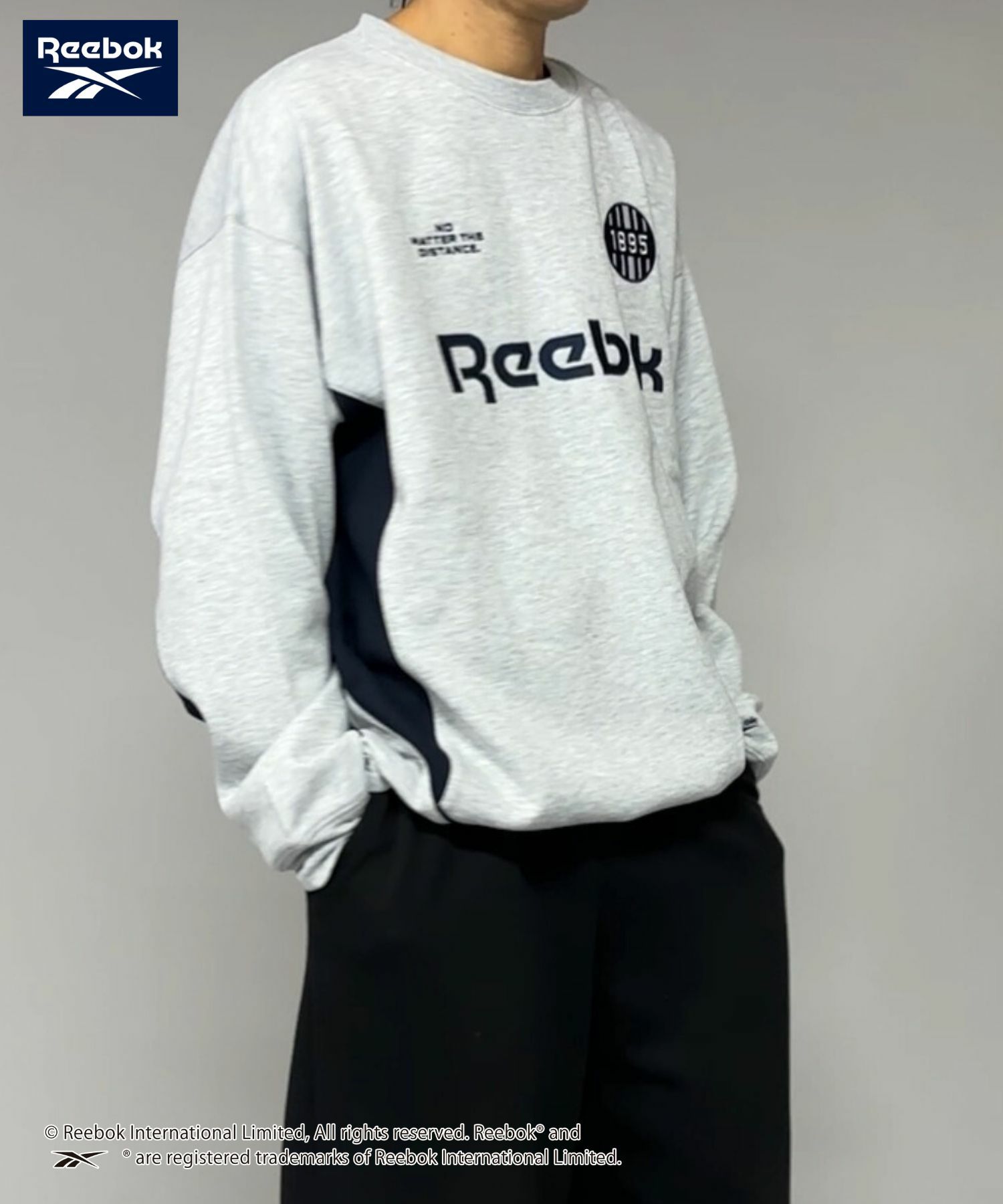 [値下げ]Reebok  ゲームデザインスウエット メンズ商品サムネイル-1