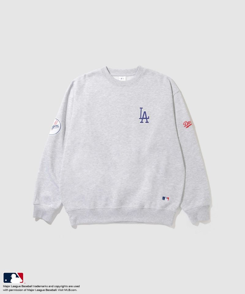MLB  ワッペンロゴスウエット メンズ商品画像-1
