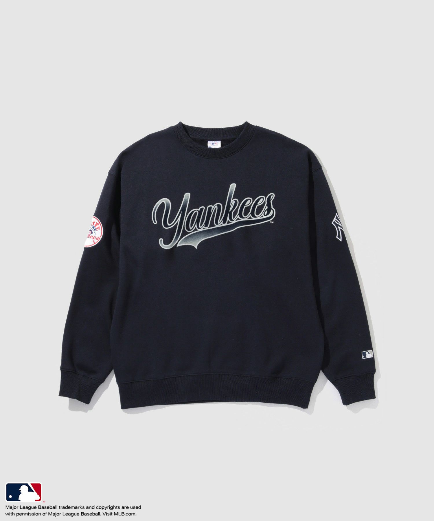 MLB  静電フロッキーロゴスウエット メンズ商品画像-4