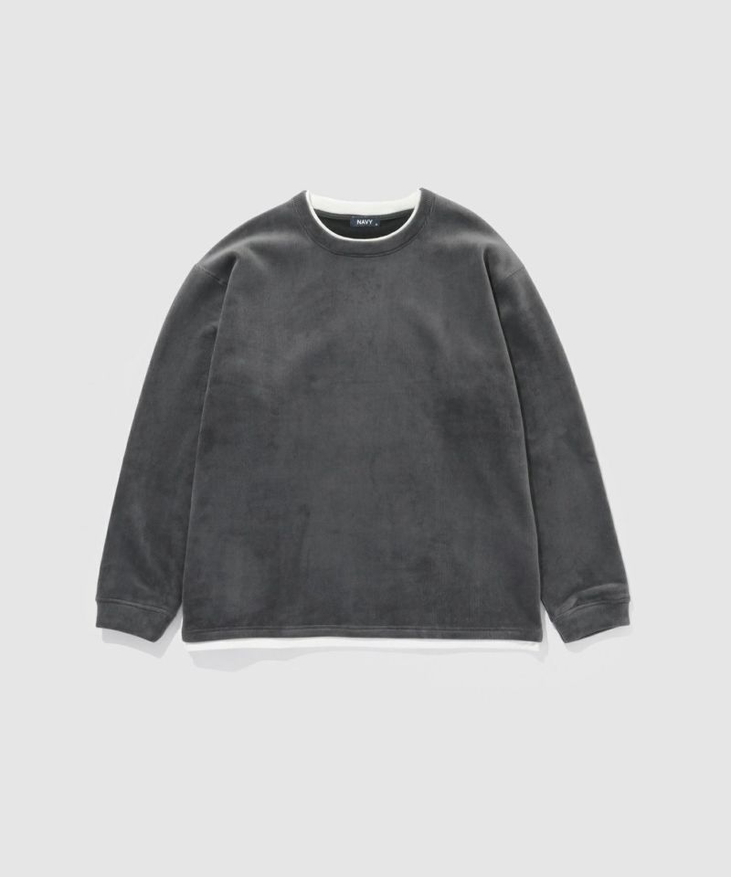 [値下げ]NAVY  トロリカットコールクルーネックプルオーバー メンズ商品画像-14