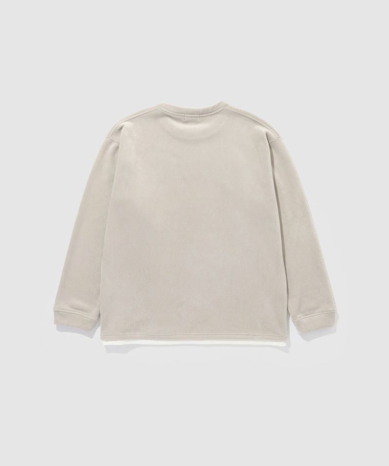 [値下げ]NAVY  トロリカットコールクルーネックプルオーバー メンズ商品画像-17