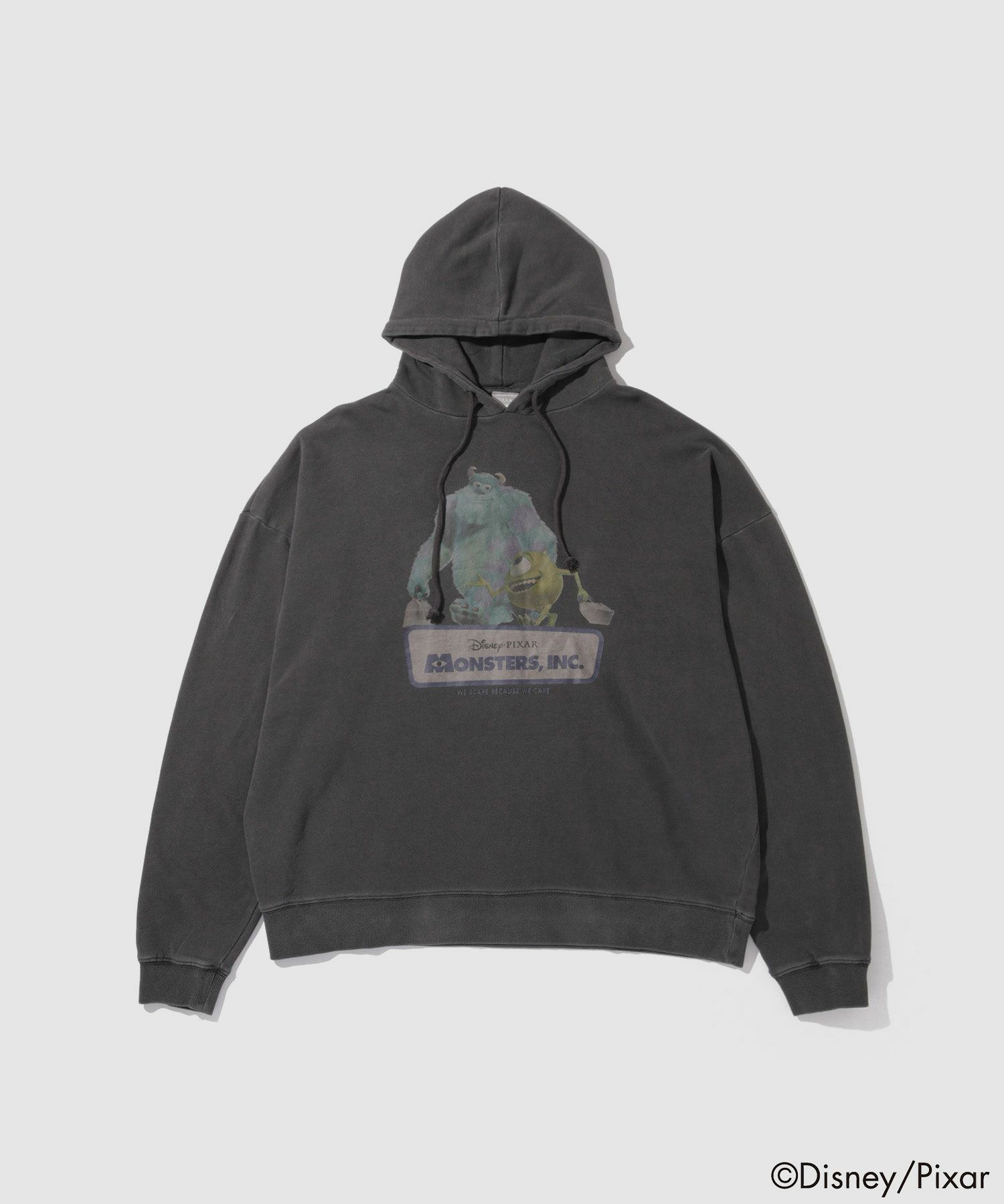 PIXAR ディズニー / ピクサー 『モンスターズ・インク』 ピグメントパーカー メンズ商品画像-1