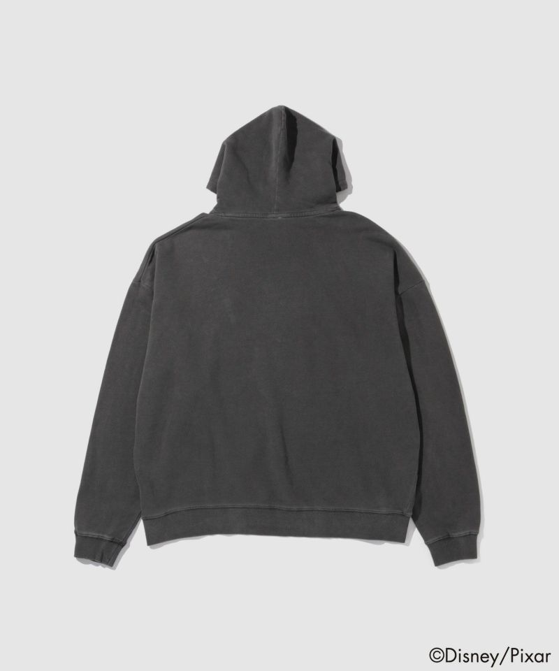 PIXAR ディズニー / ピクサー 『モンスターズ・インク』 ピグメントパーカー メンズ商品画像-2