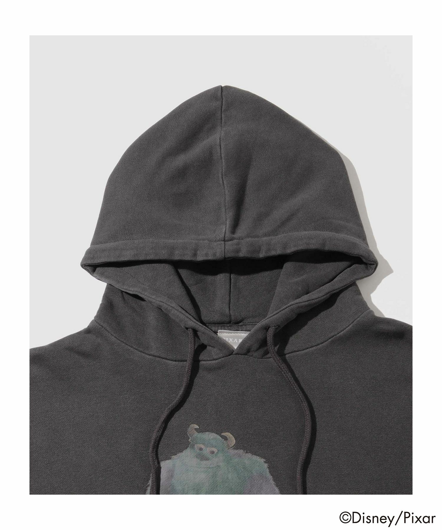 PIXAR ディズニー / ピクサー 『モンスターズ・インク』 ピグメントパーカー メンズ商品画像-3