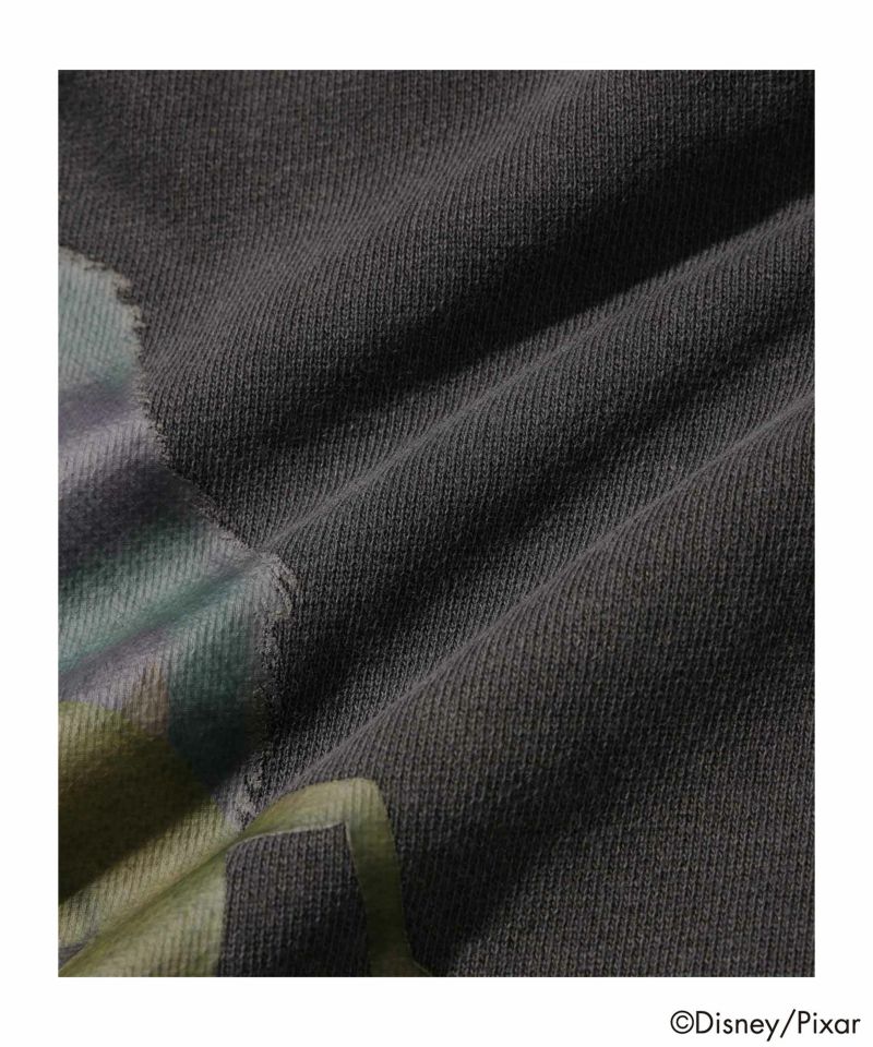 PIXAR ディズニー / ピクサー 『モンスターズ・インク』 ピグメントパーカー メンズ商品画像-6