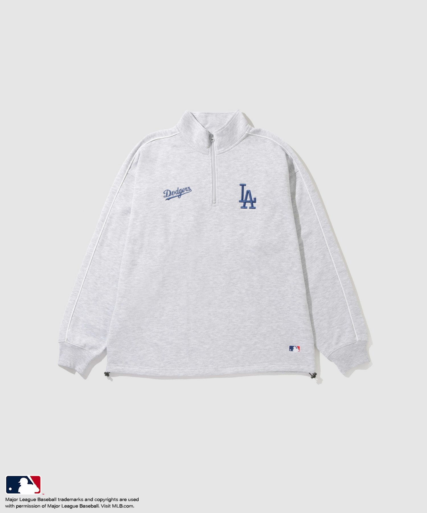 [値下げ]MLB  パイピングハーフジップアップ メンズ商品画像-1