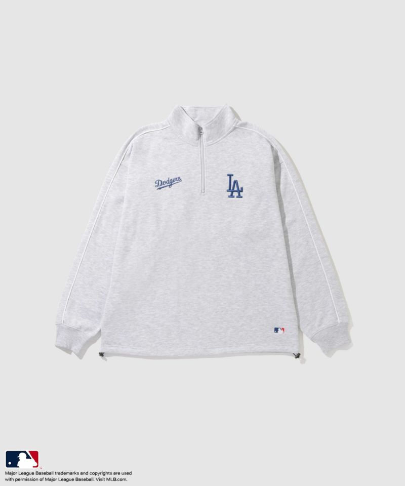 MLB  パイピングハーフジップアップ メンズ商品画像-1