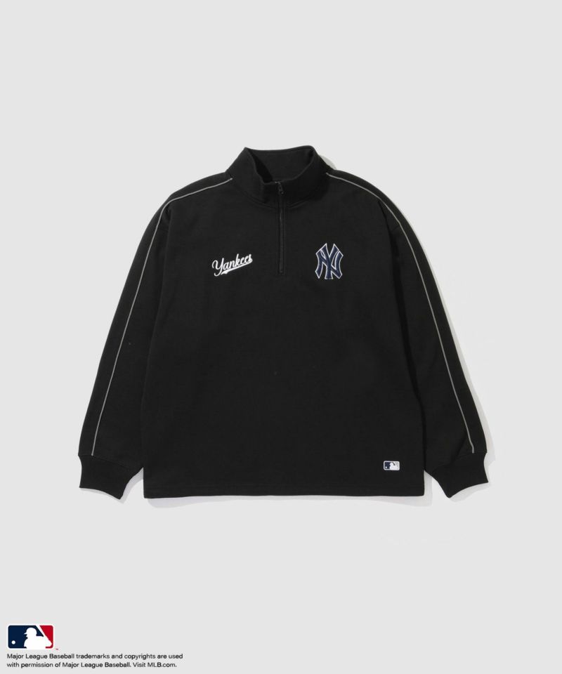MLB  パイピングハーフジップアップ メンズ商品画像-2
