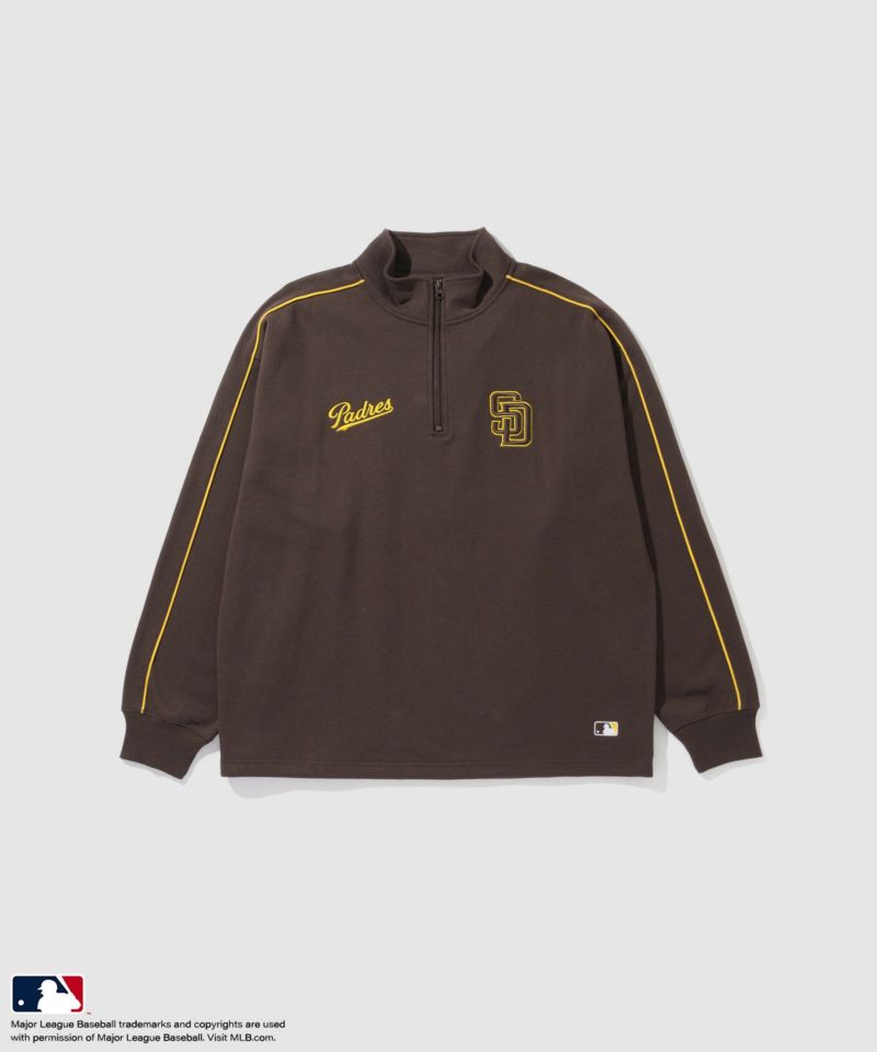 MLB  パイピングハーフジップアップ メンズ商品画像-3