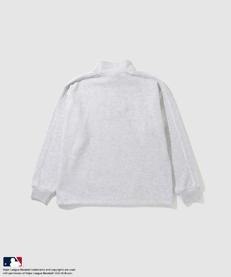 MLB  パイピングハーフジップアップ メンズ商品画像-4