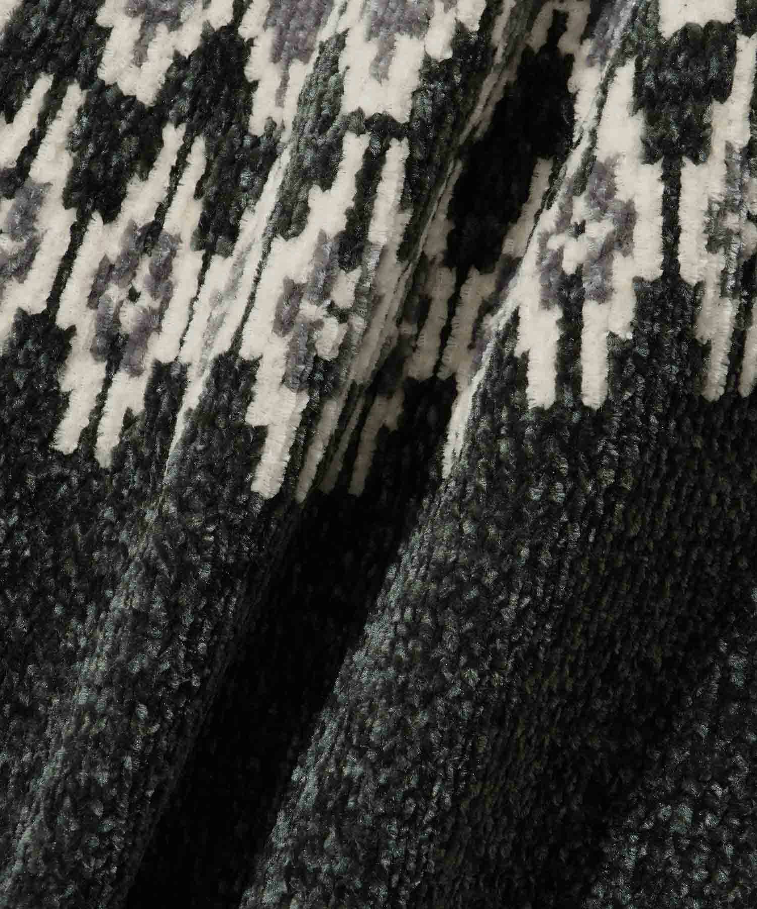 [期間限定knit]NAVY  トロリ求心モールニットプルオーバー メンズ商品画像-21